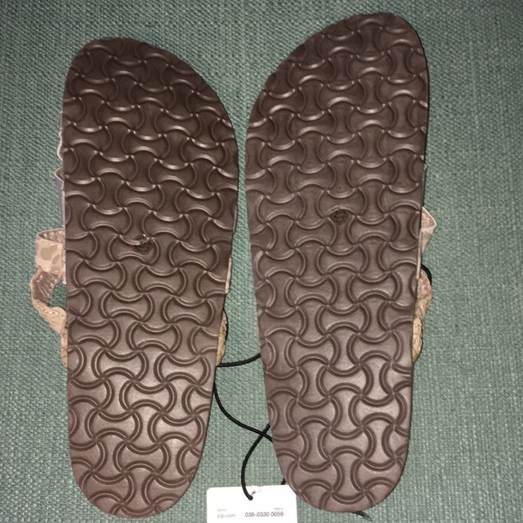 Arizona Jean Co-NWT-Woman’s Slip on Footbed Sandals-Size 10 Medium - Picture 3 of 13